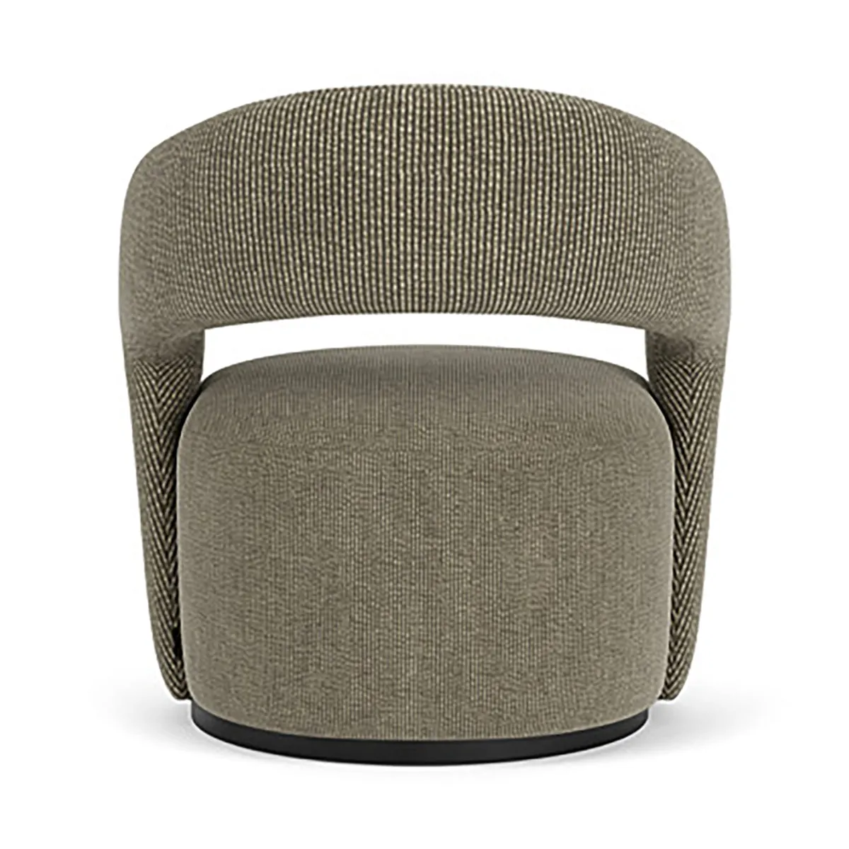 Judi Velvet Swivel Armchair
