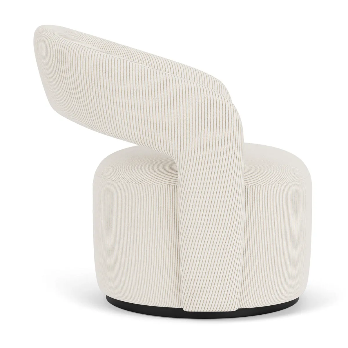 Judi Velvet Swivel Armchair