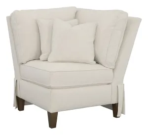 Kelly Skirted Corner Chair