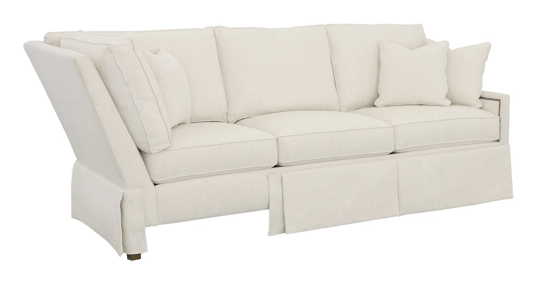 Kelly Skirted Right Arm Corner Sofa