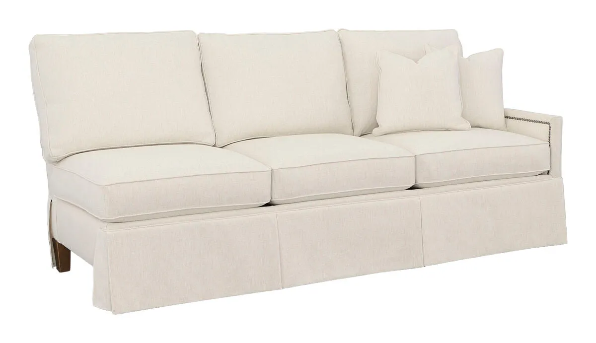 Kelly Skirted Right Arm Sofa