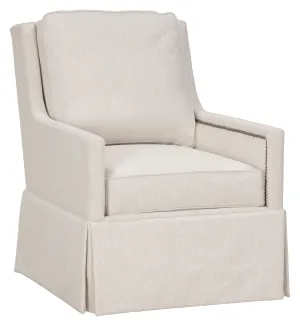 Kelly Skirted Swivel Glider