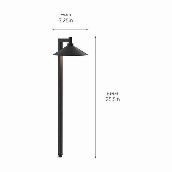 Kichler Ripley LED Path Light Outdoor Lights By Kichler