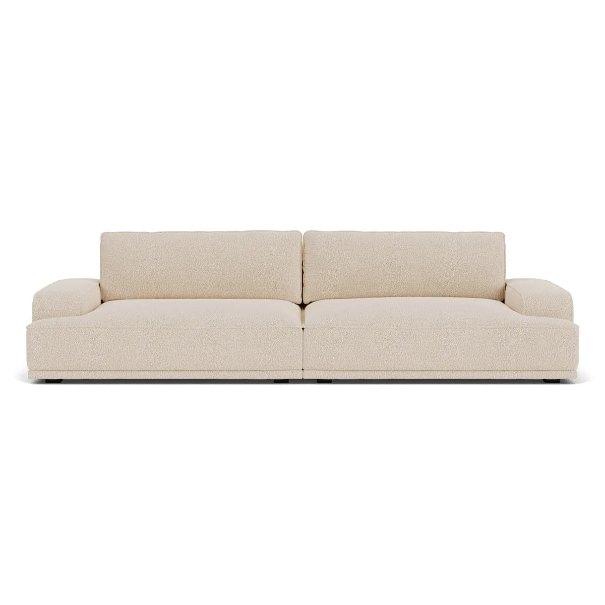 Leonora Boucle 3.5 Seater Sofa