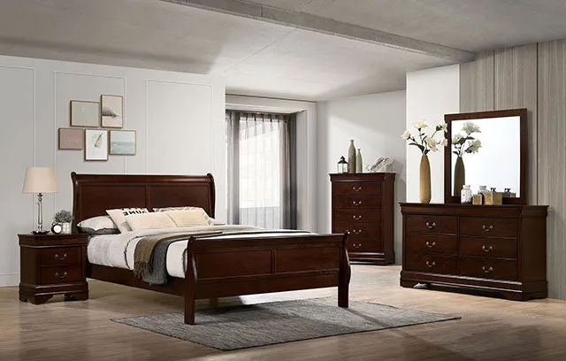 Louis Philippe Bed Cherry