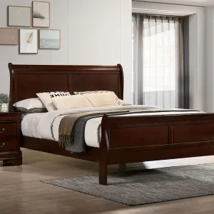 Louis Philippe Bed Cherry