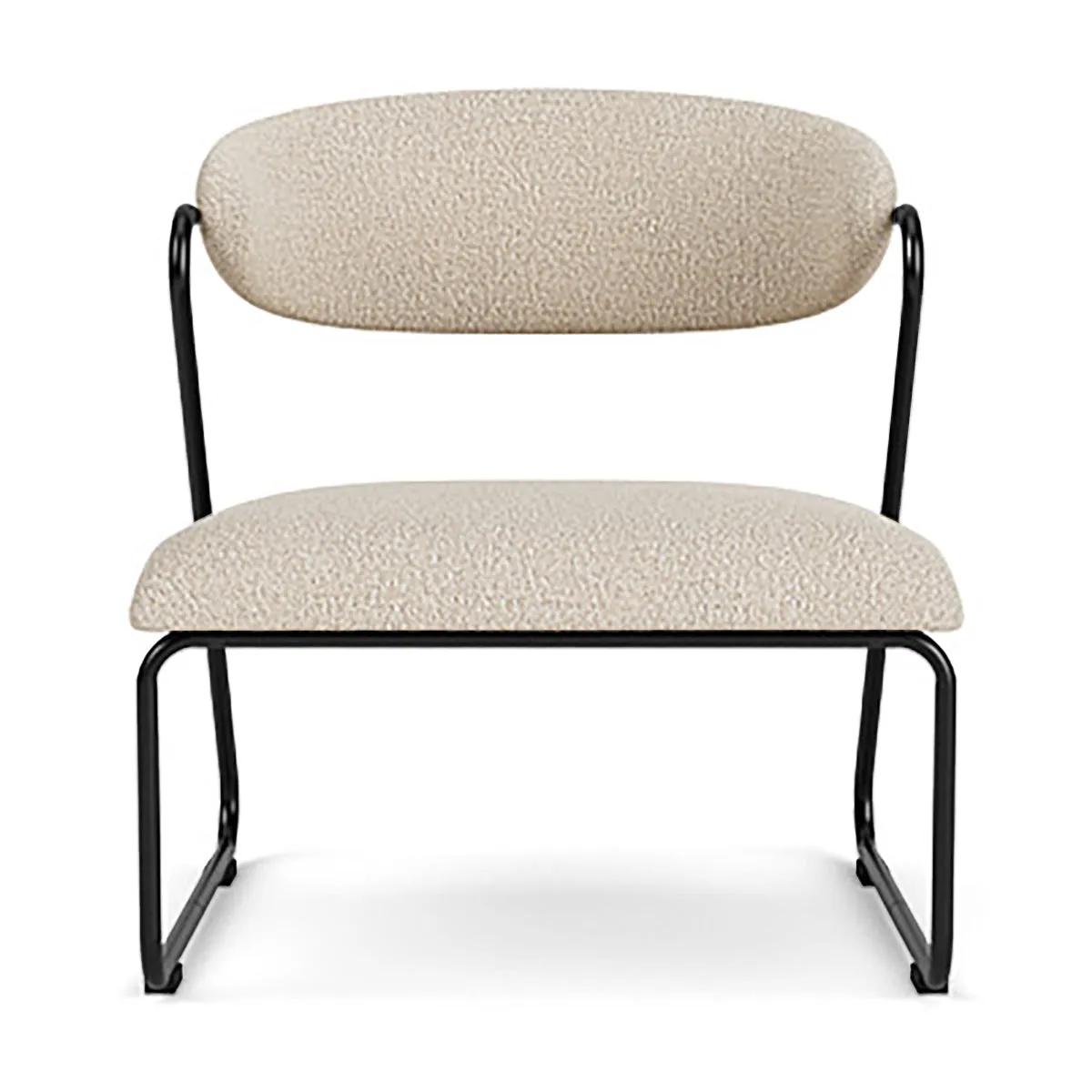 Lucy Boucle Armchair (Black)