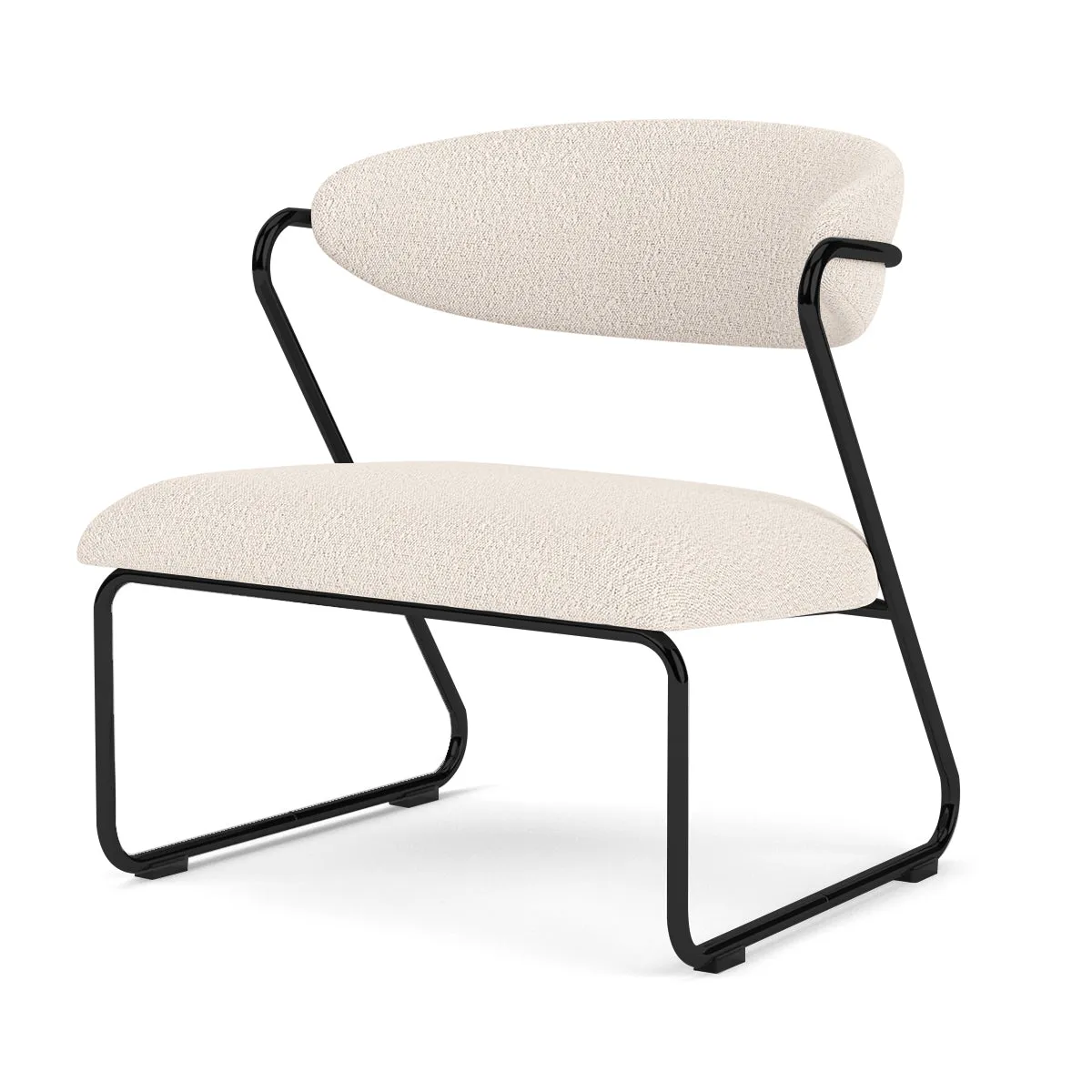 Lucy Boucle Armchair (Black)