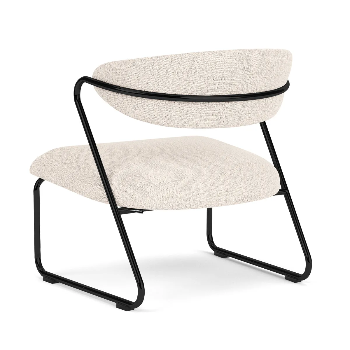 Lucy Boucle Armchair (Black)