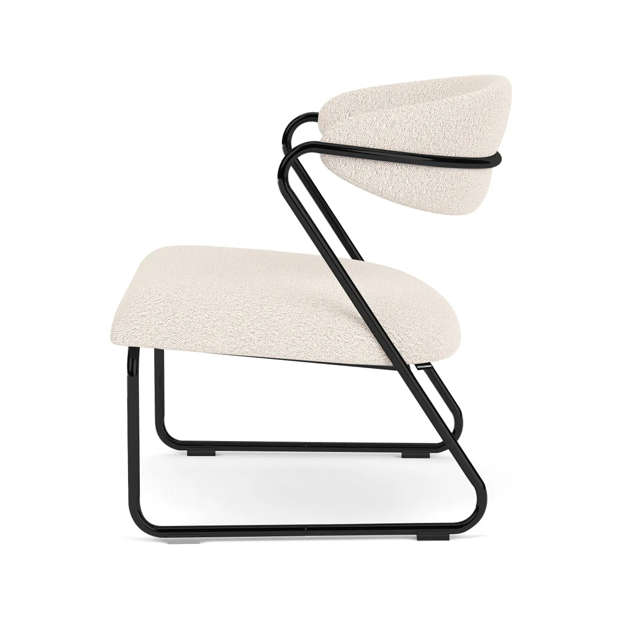 Lucy Boucle Armchair (Black)