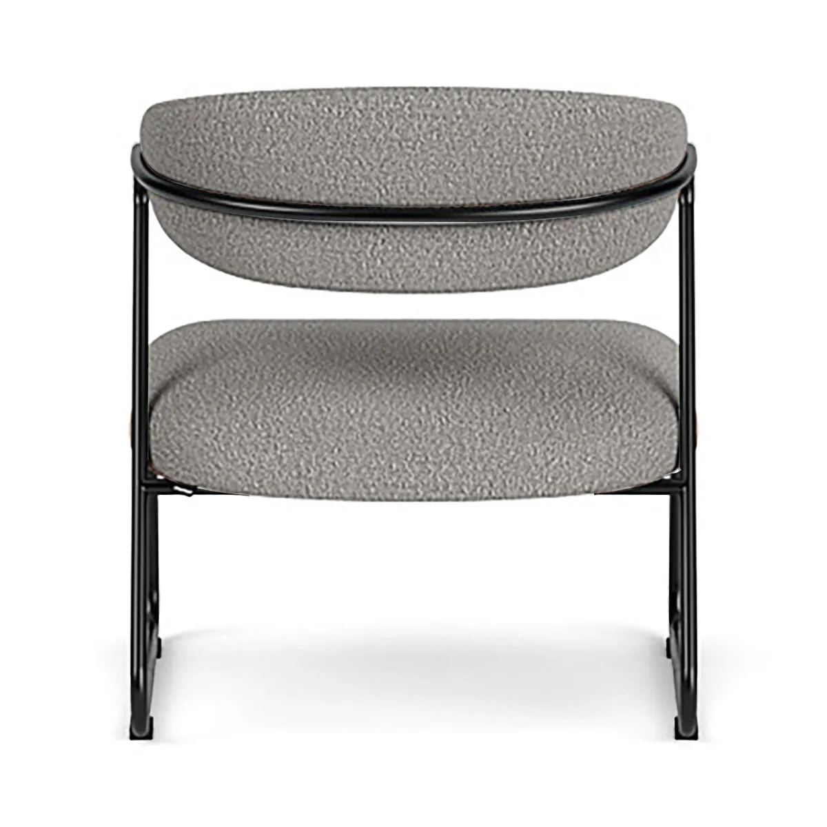 Lucy Boucle Armchair (Black)