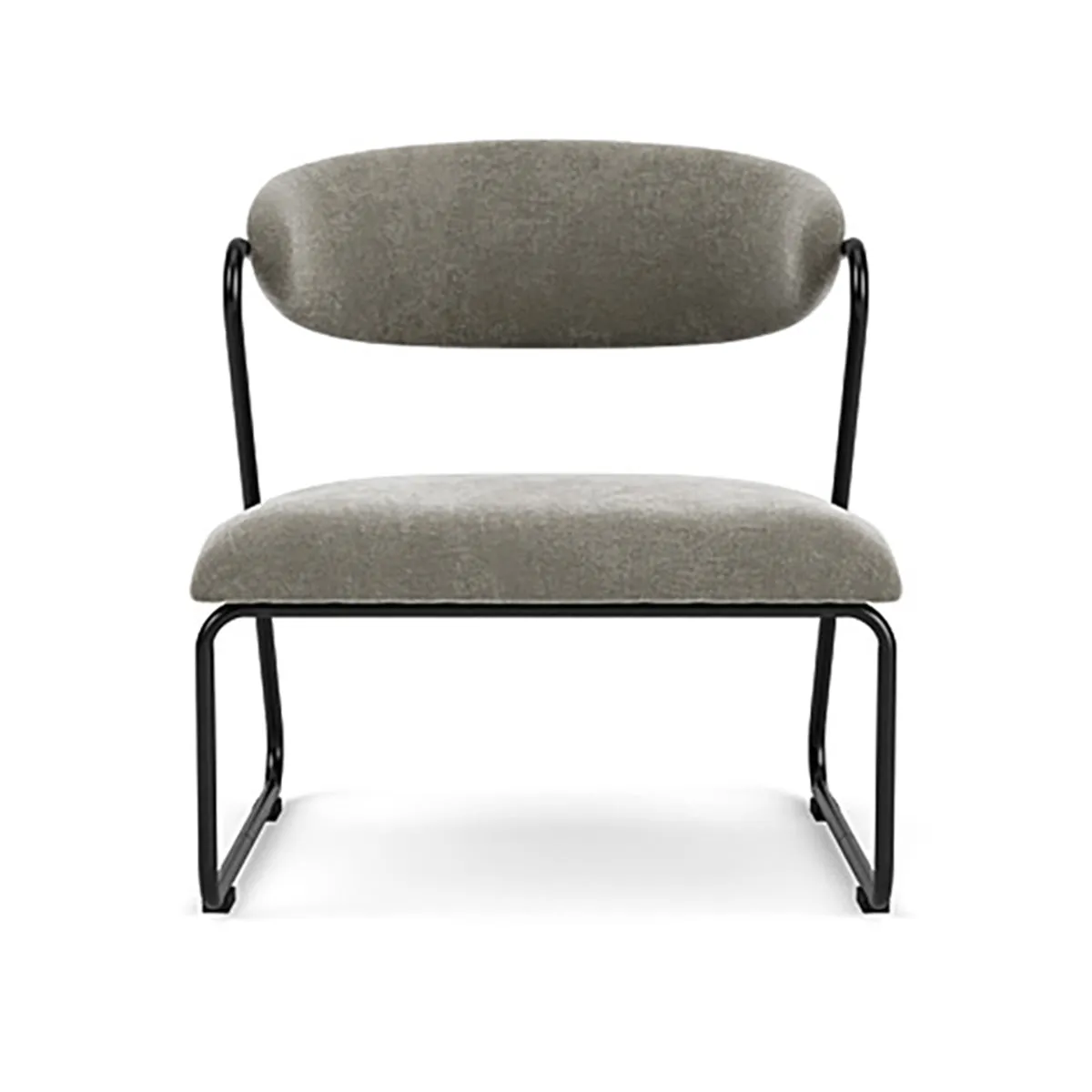 Lucy Fabric Armchair (Black)