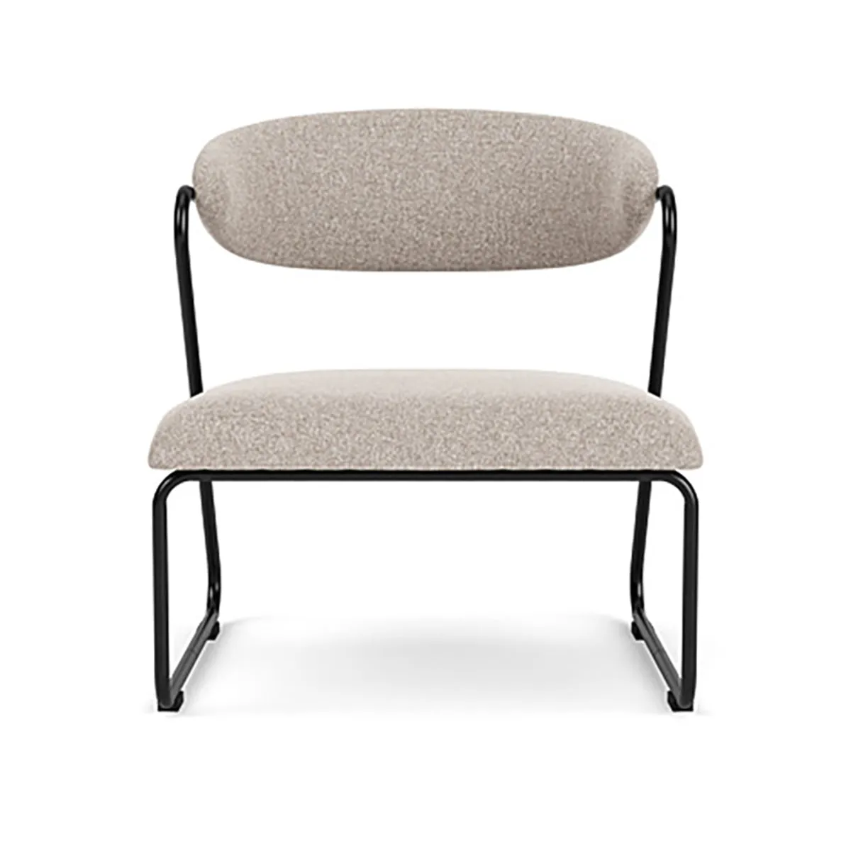 Lucy Fabric Armchair (Black)