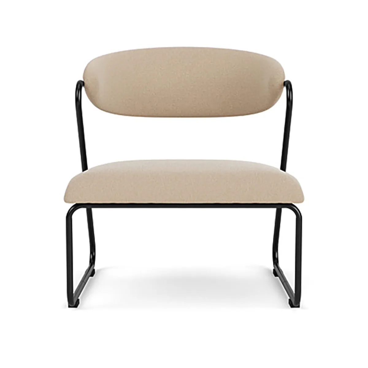 Lucy Fabric Armchair (Black)