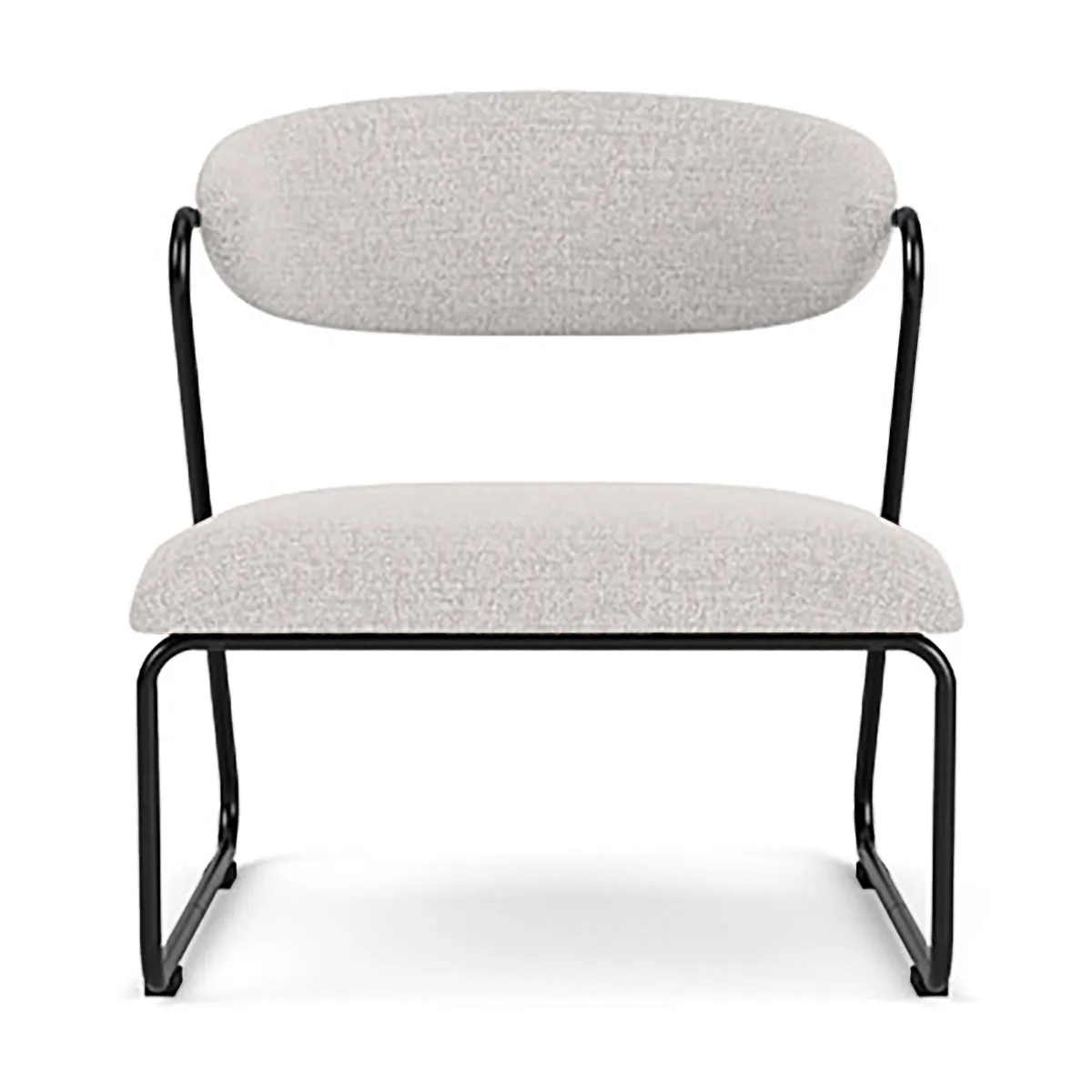 Lucy Fabric Armchair (Black)