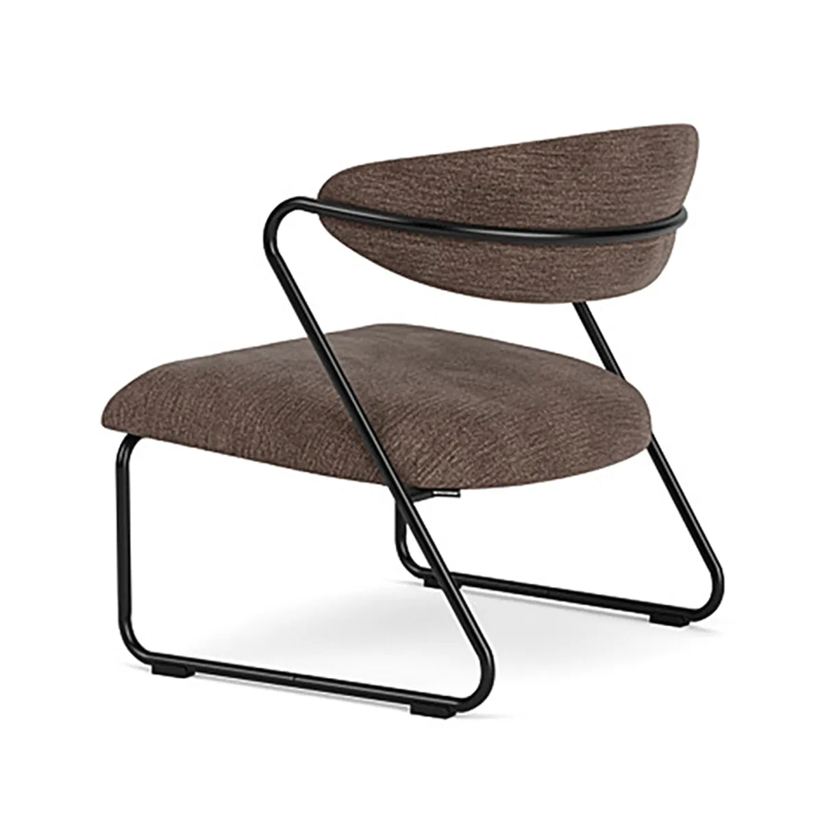 Lucy Fabric Armchair (Black)