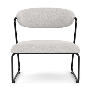 Lucy Fabric Armchair (Black)
