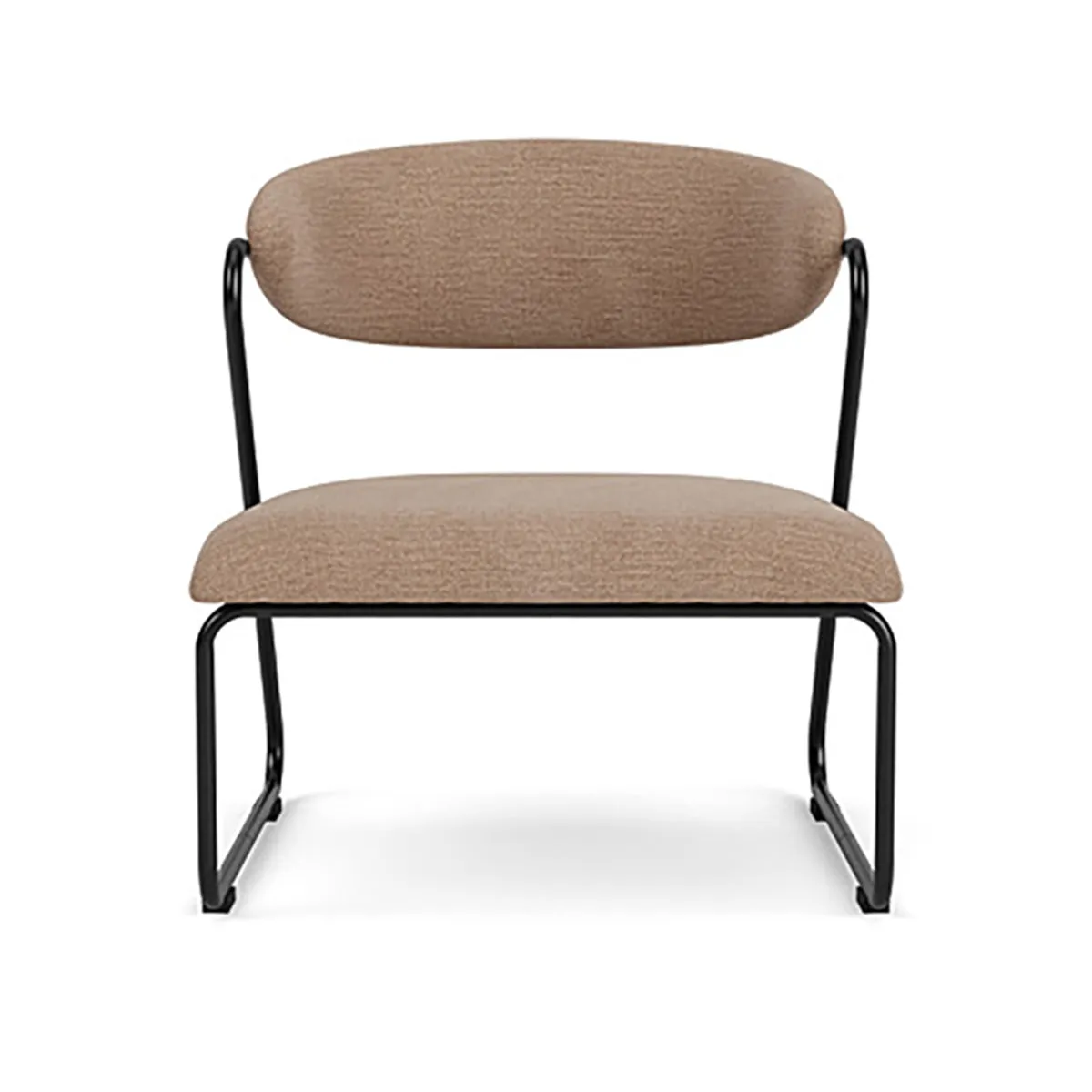 Lucy Fabric Armchair (Black)