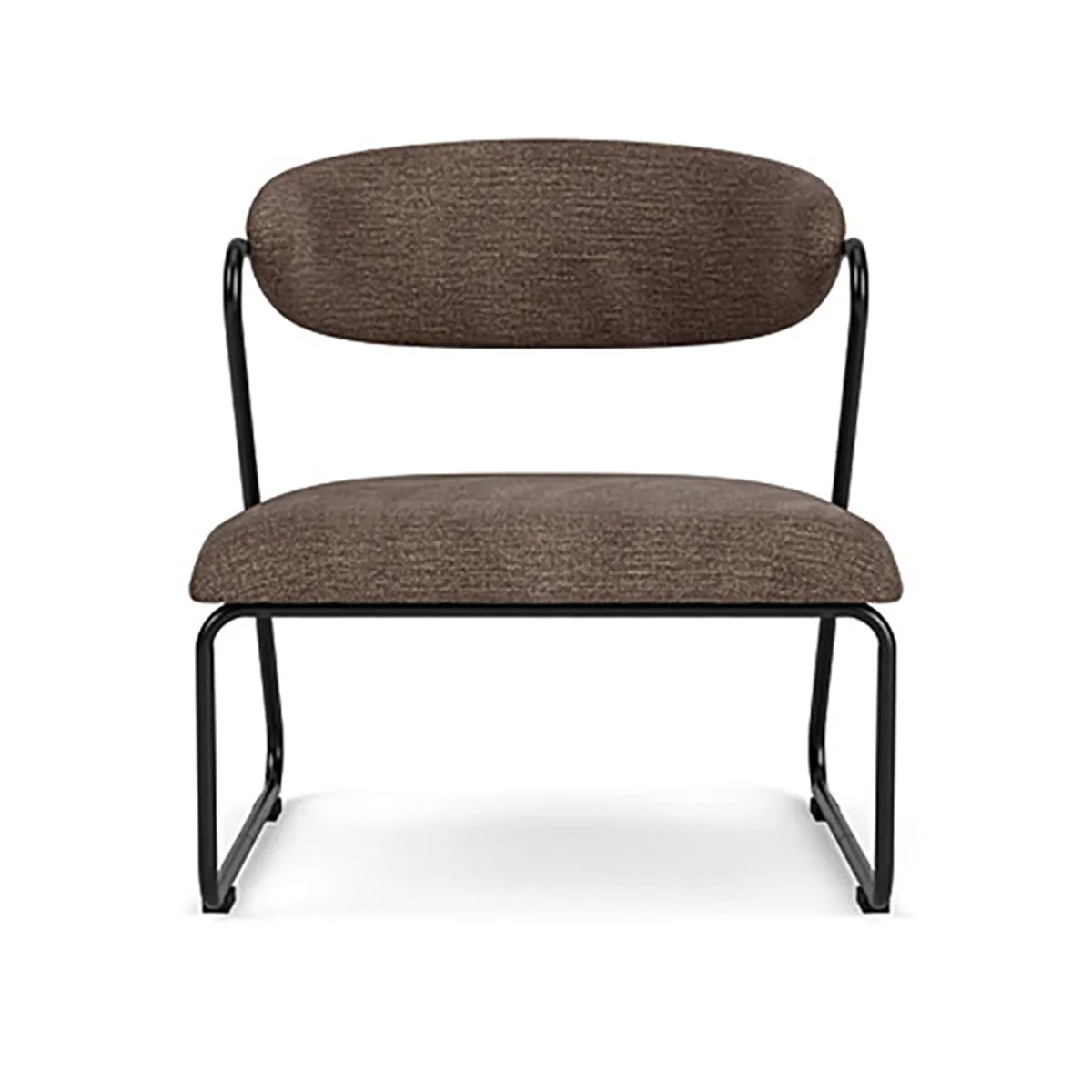 Lucy Fabric Armchair (Black)