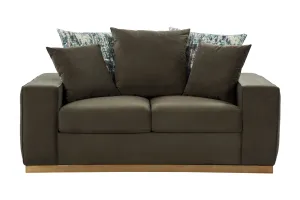 Madison Olive Loveseat (168cm)