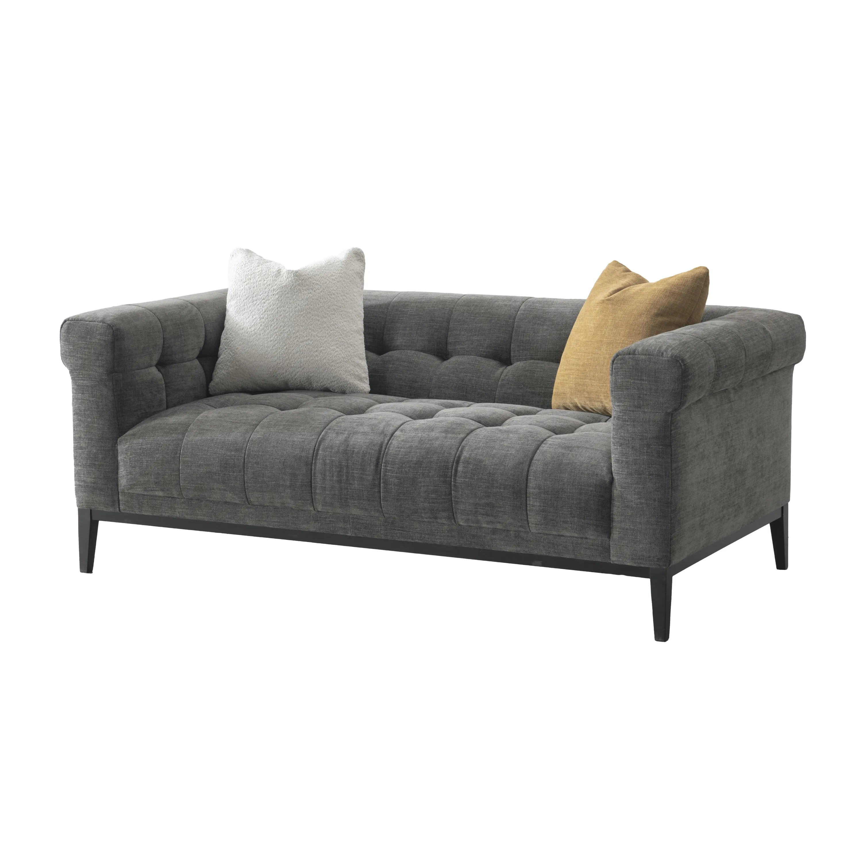 Mara Charcoal Sofa Set