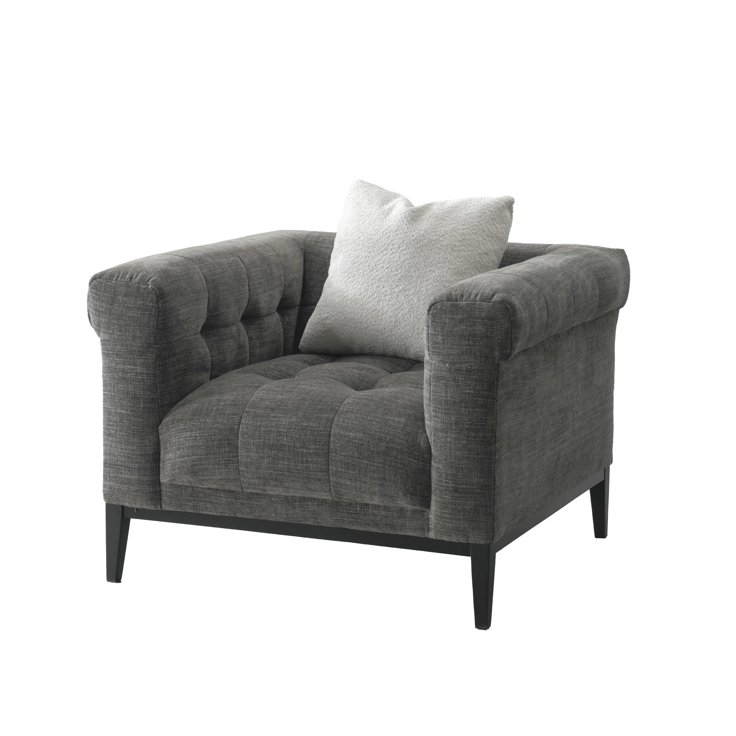 Mara Charcoal Sofa Set