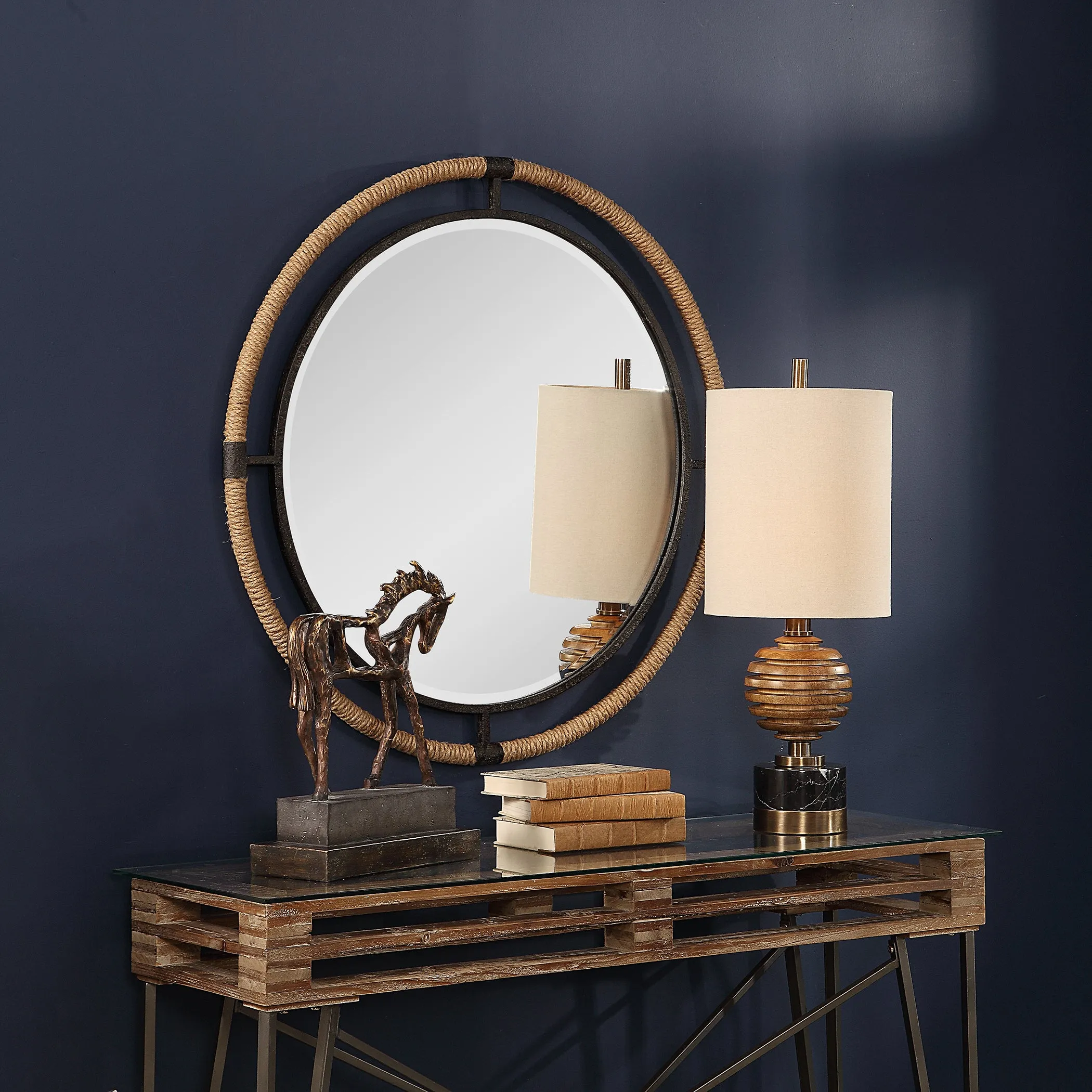 Melville Round Mirror