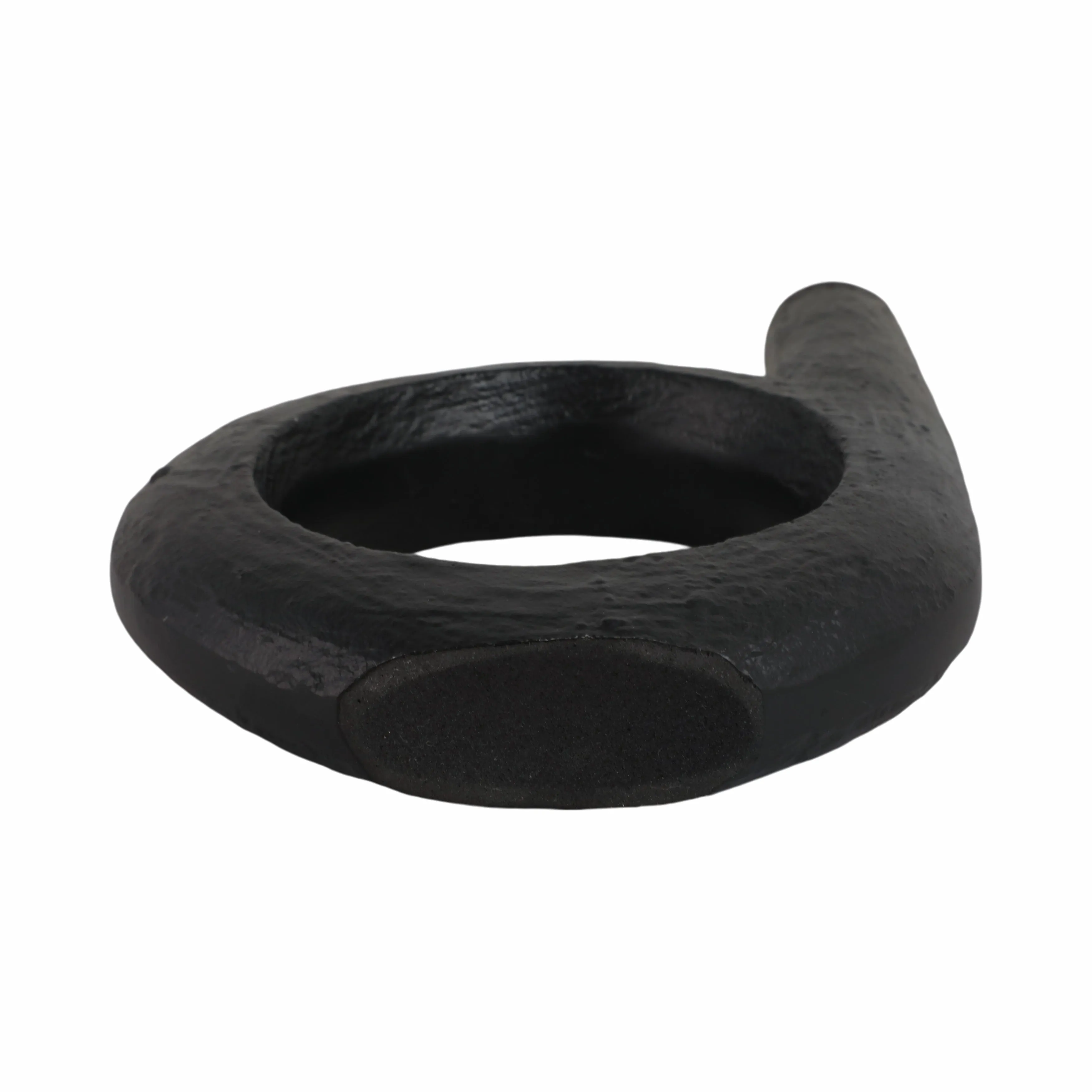 Metal, 12" Looped Sculpture, Black
