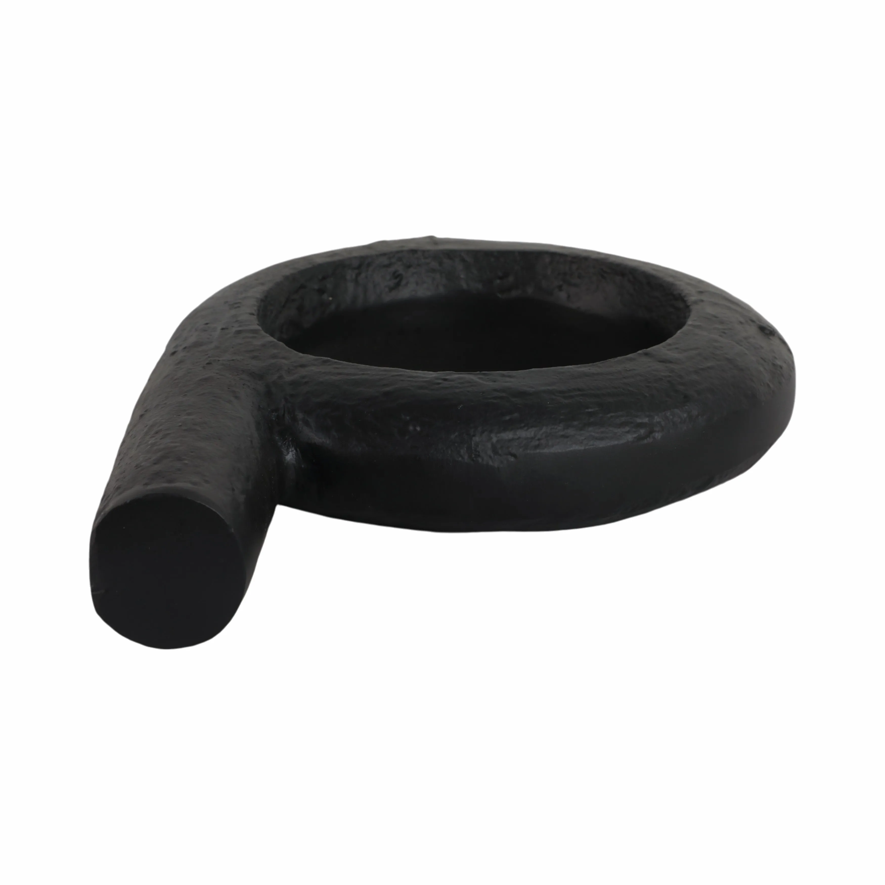 Metal, 12" Looped Sculpture, Black