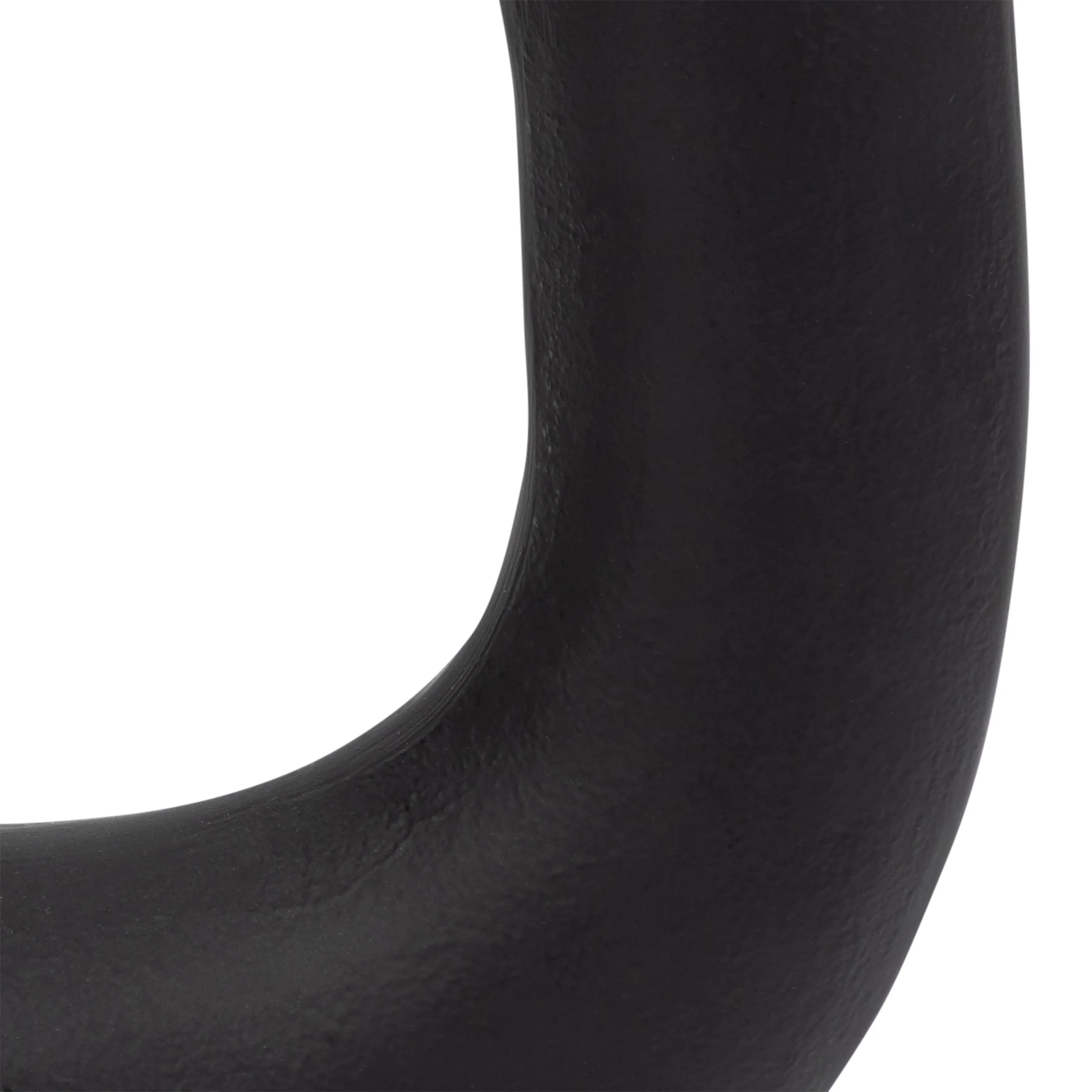Metal, 14" Open Cut Out Sculpture, Black