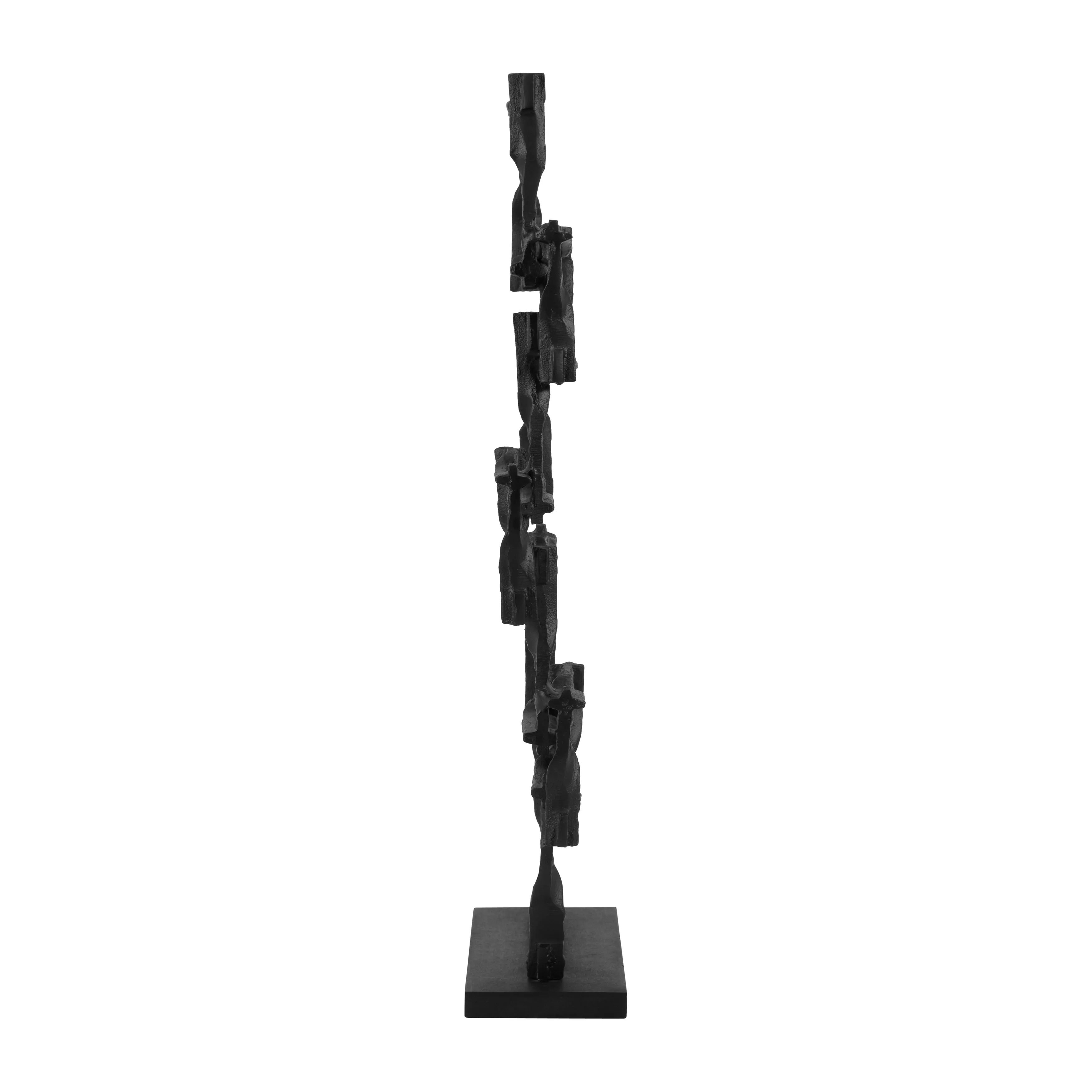 METAL, 23"H STACKING SQUARES, BLACK