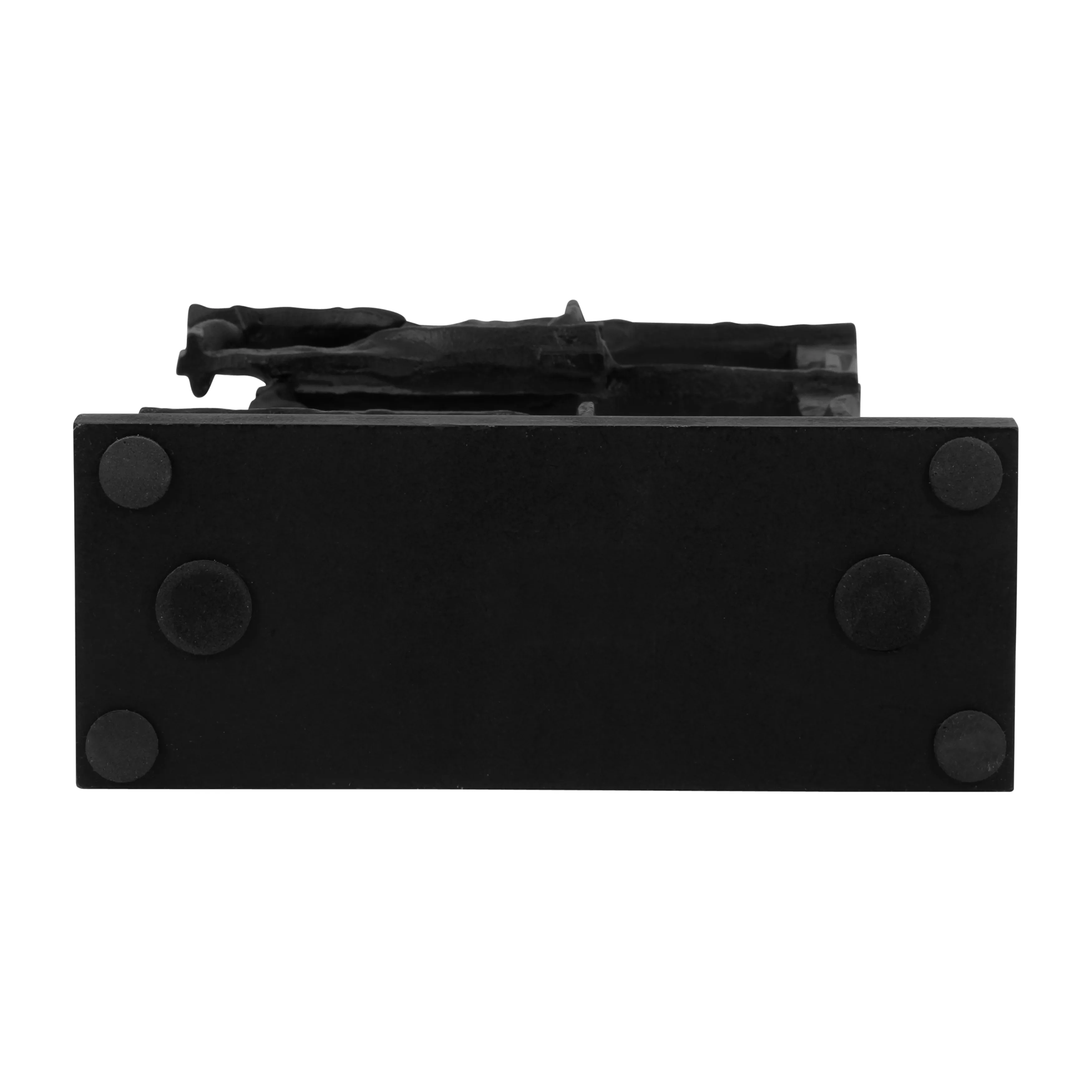 METAL, 23"H STACKING SQUARES, BLACK