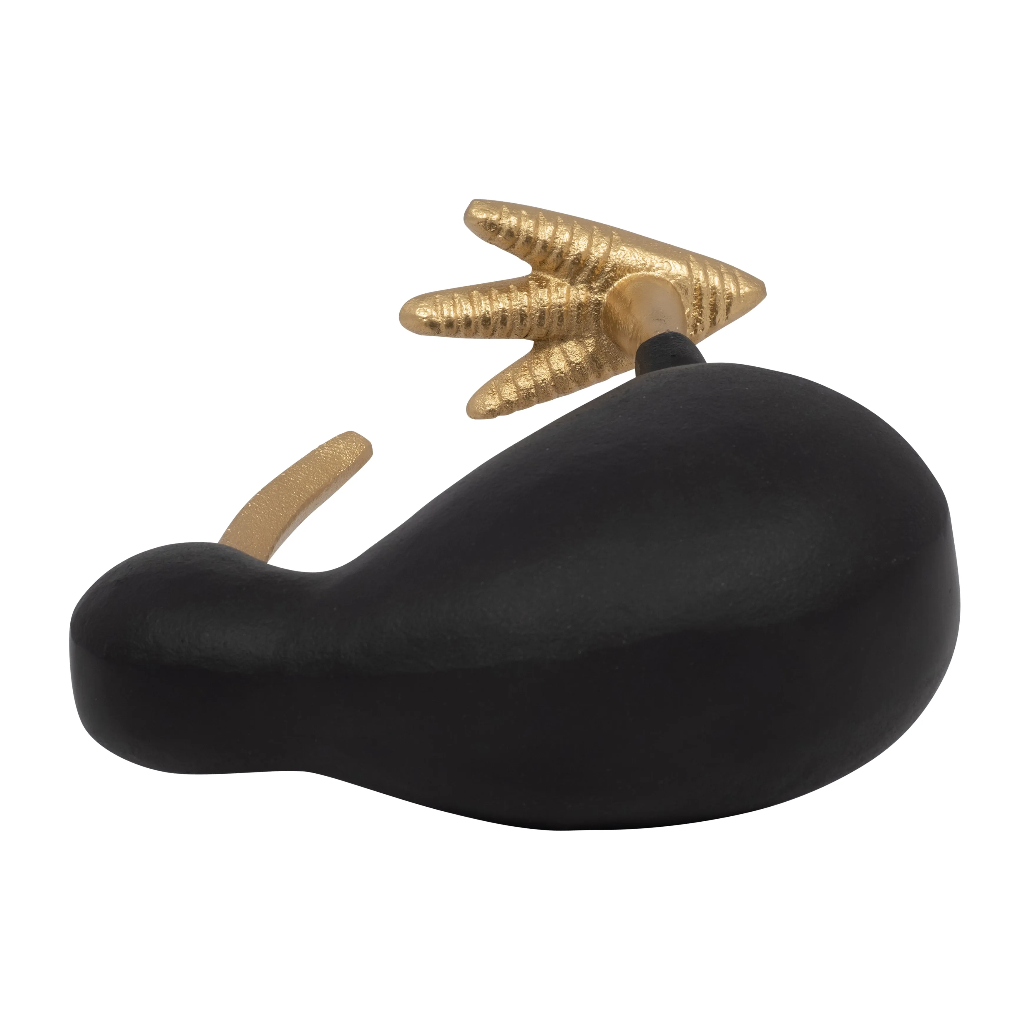 METAL, 9" KIWI MOM, BLACK/GOLD