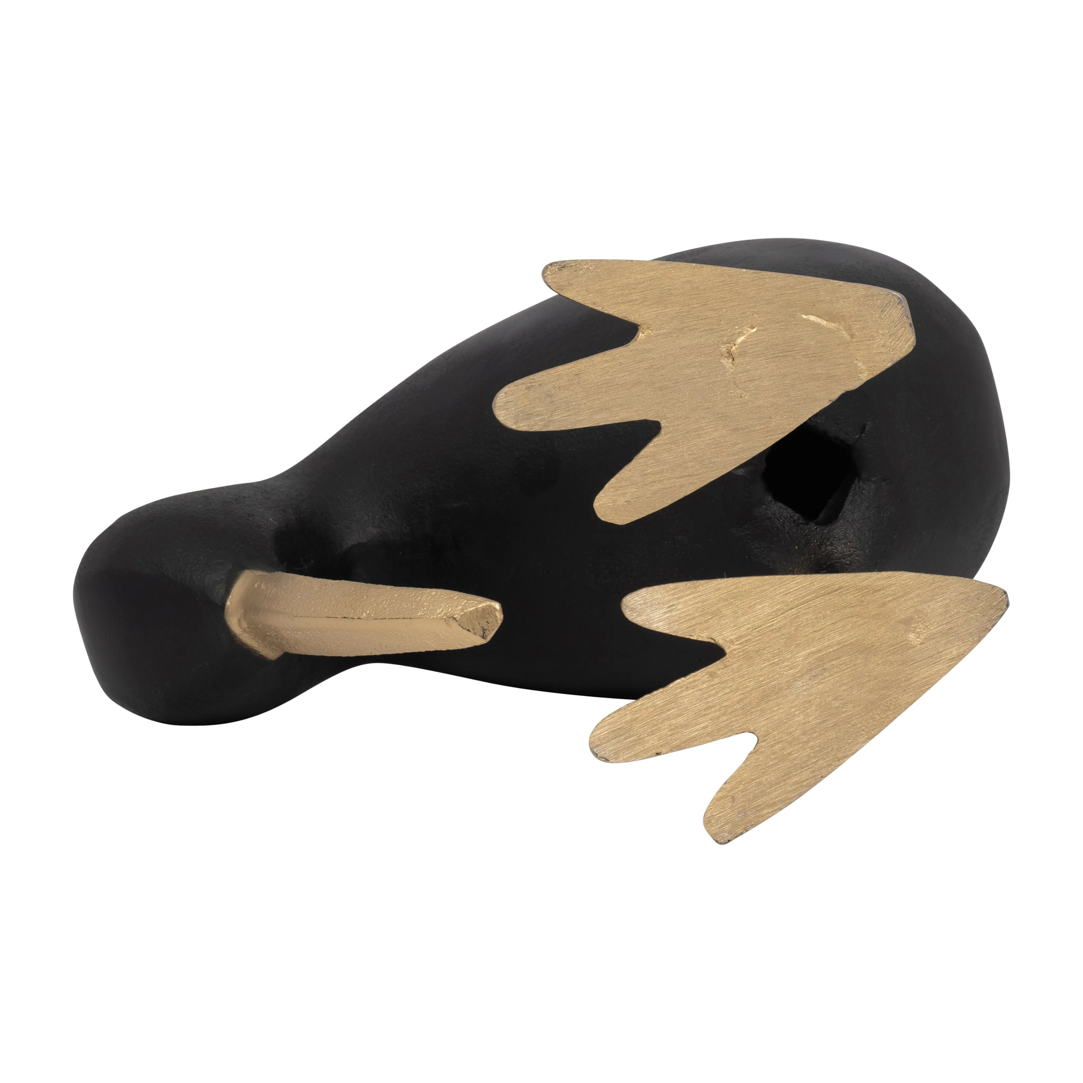 METAL, 9" KIWI MOM, BLACK/GOLD