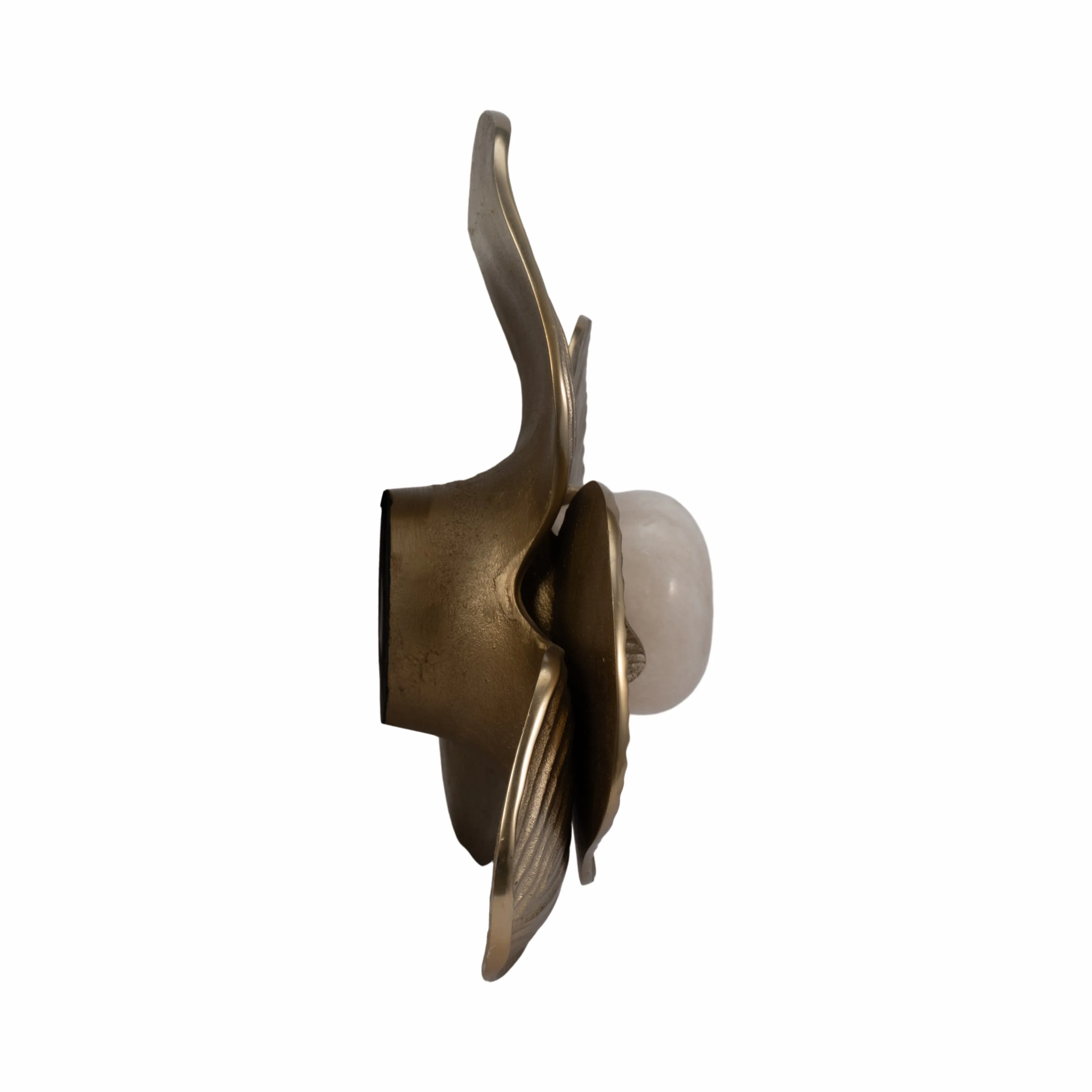 Metal, S/3 10/12/16" Womack Wall Flowers, Gold
