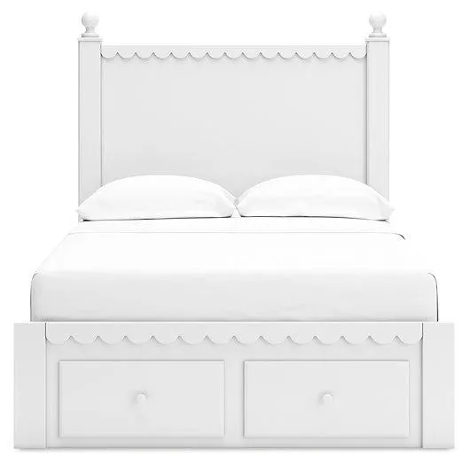 Mollviney Panel Storage Bed
