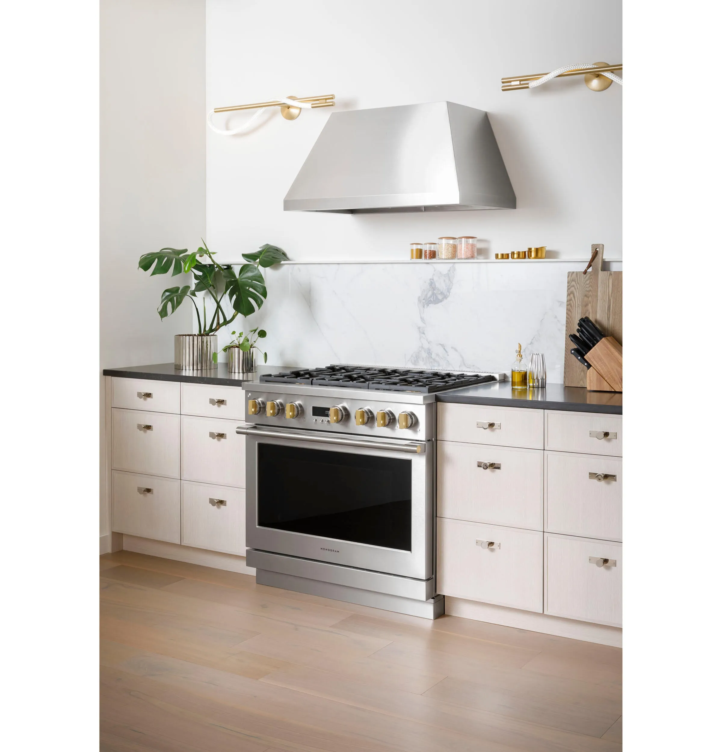 Monogram ZVW1360SPSS Monogram 36" Stainless Steel Professional Hood With Quietboost&#8482; Blower