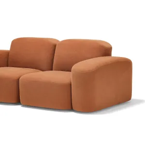 Muse 2 Seat Sofa (Cabarita Hazel)