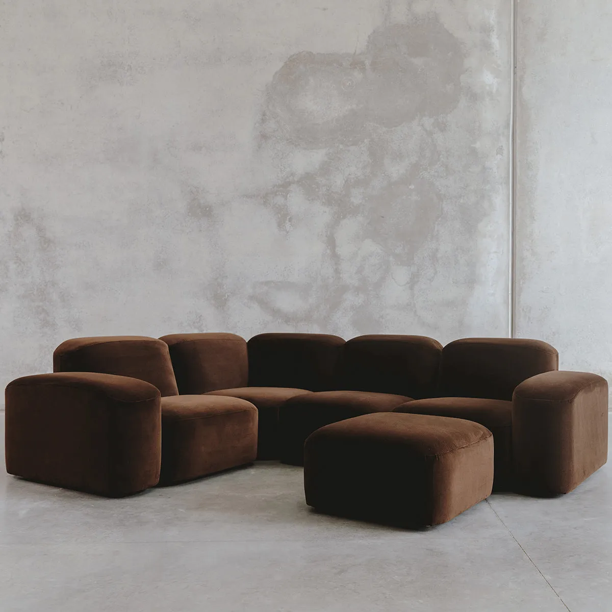 Muse 4 Piece Modular Sofa (Avalon Piccolo)