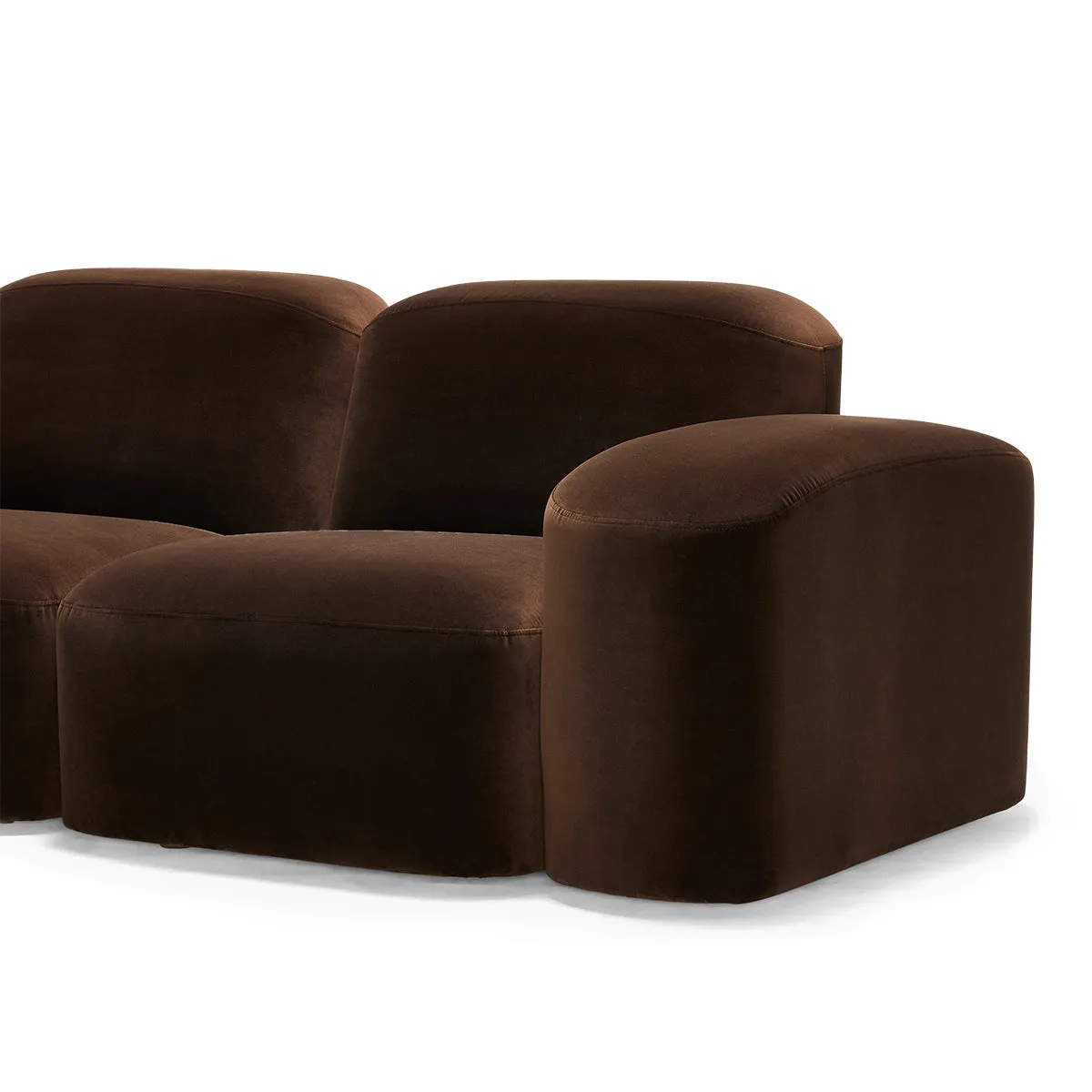 Muse 4 Piece Modular Sofa (Avalon Piccolo)