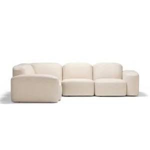 Muse 4 Piece Modular Sofa (Hyams Sable)