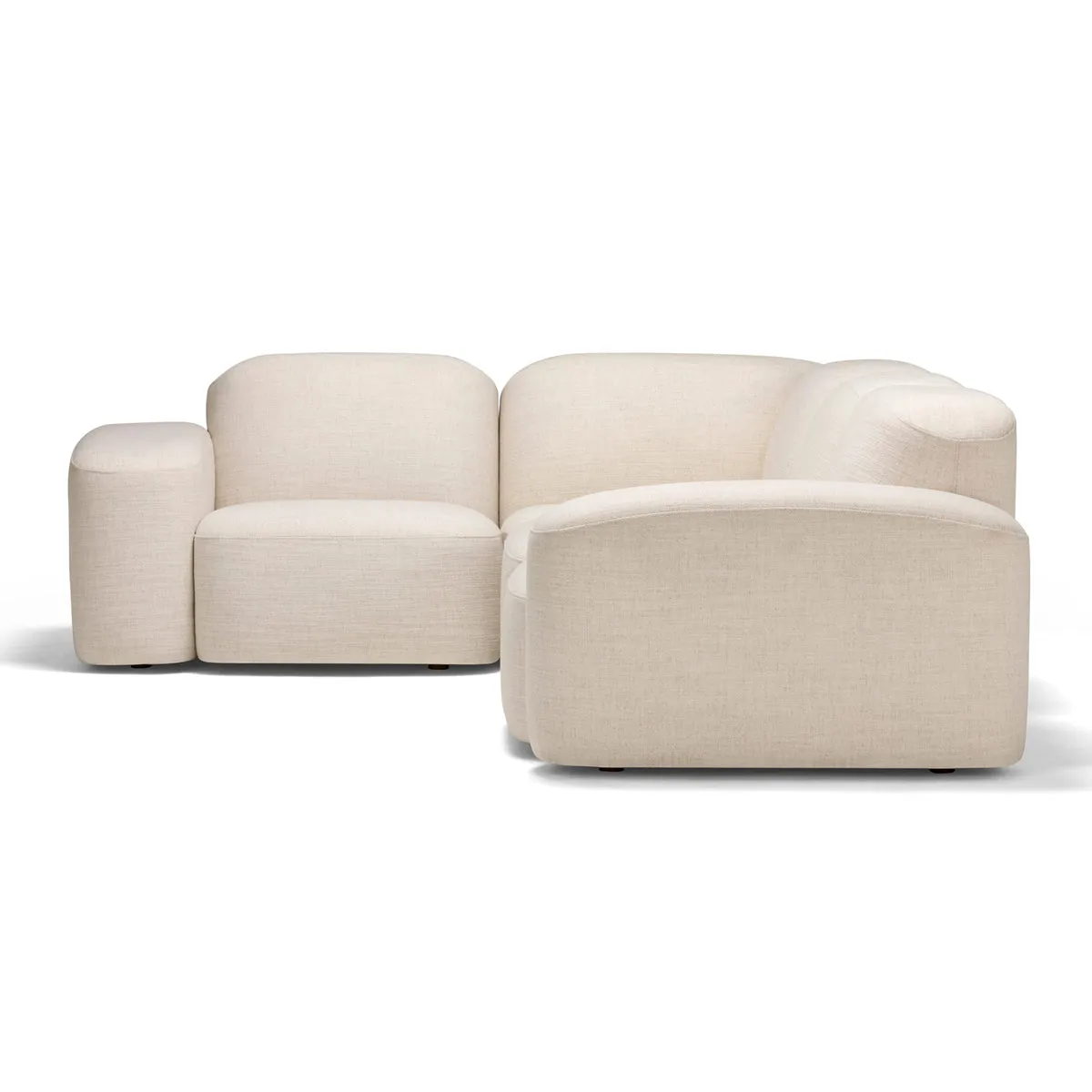Muse 4 Piece Modular Sofa (Hyams Sable)