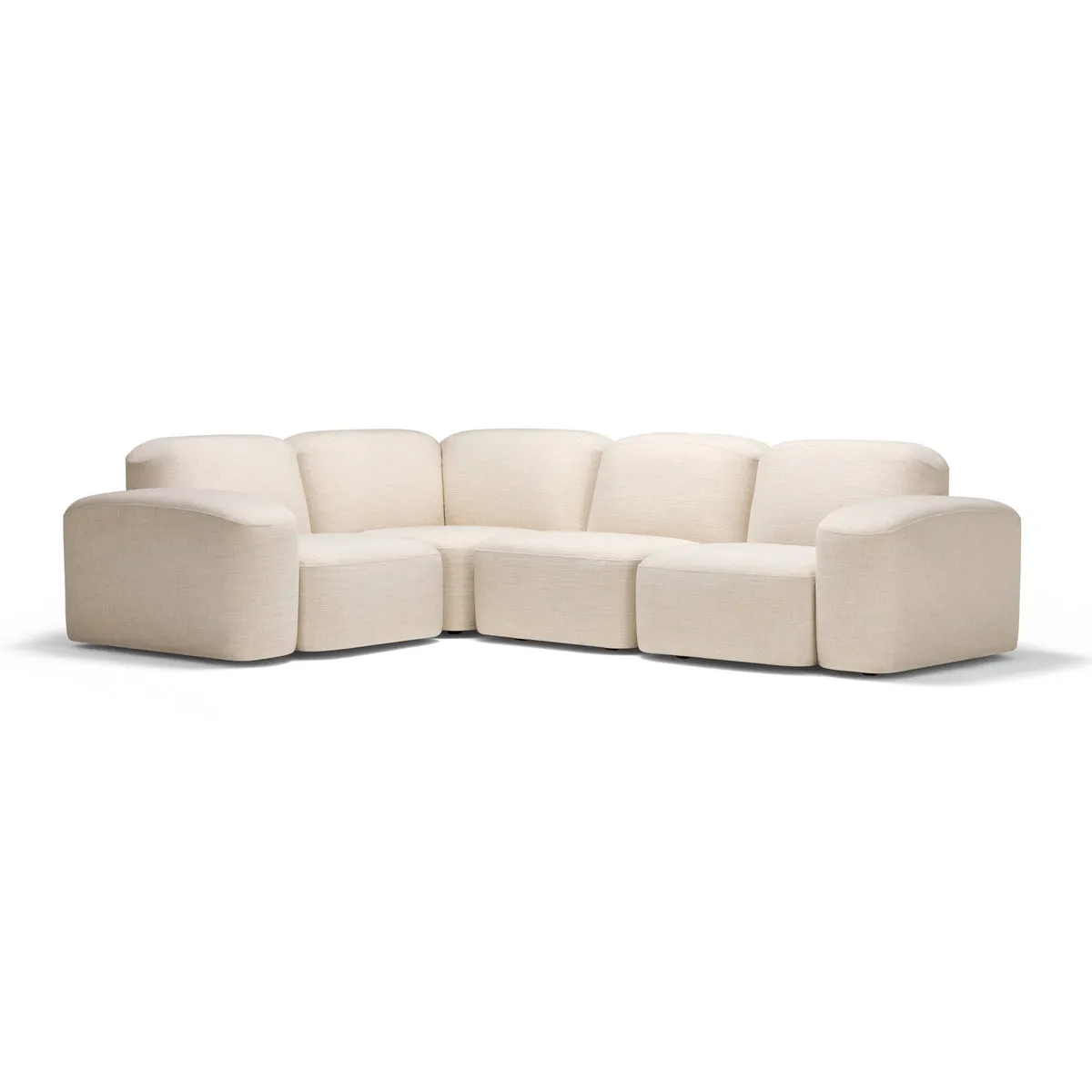 Muse 4 Piece Modular Sofa (Hyams Sable)