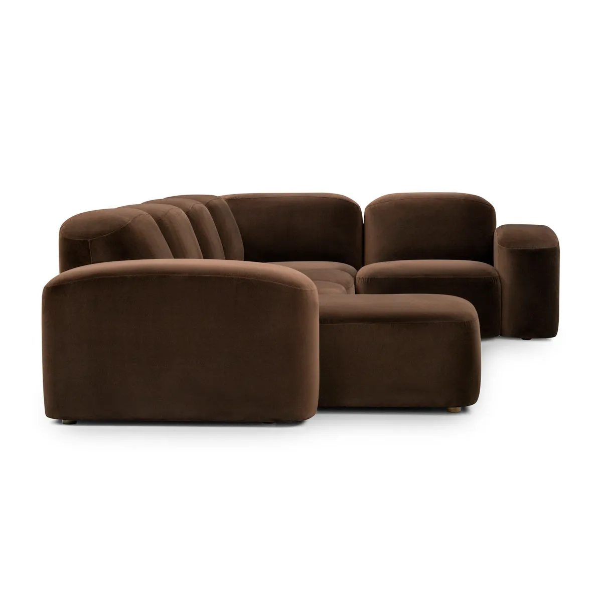 Muse 5 Piece LAF Modular Chaise Sofa (Avalon Piccolo)