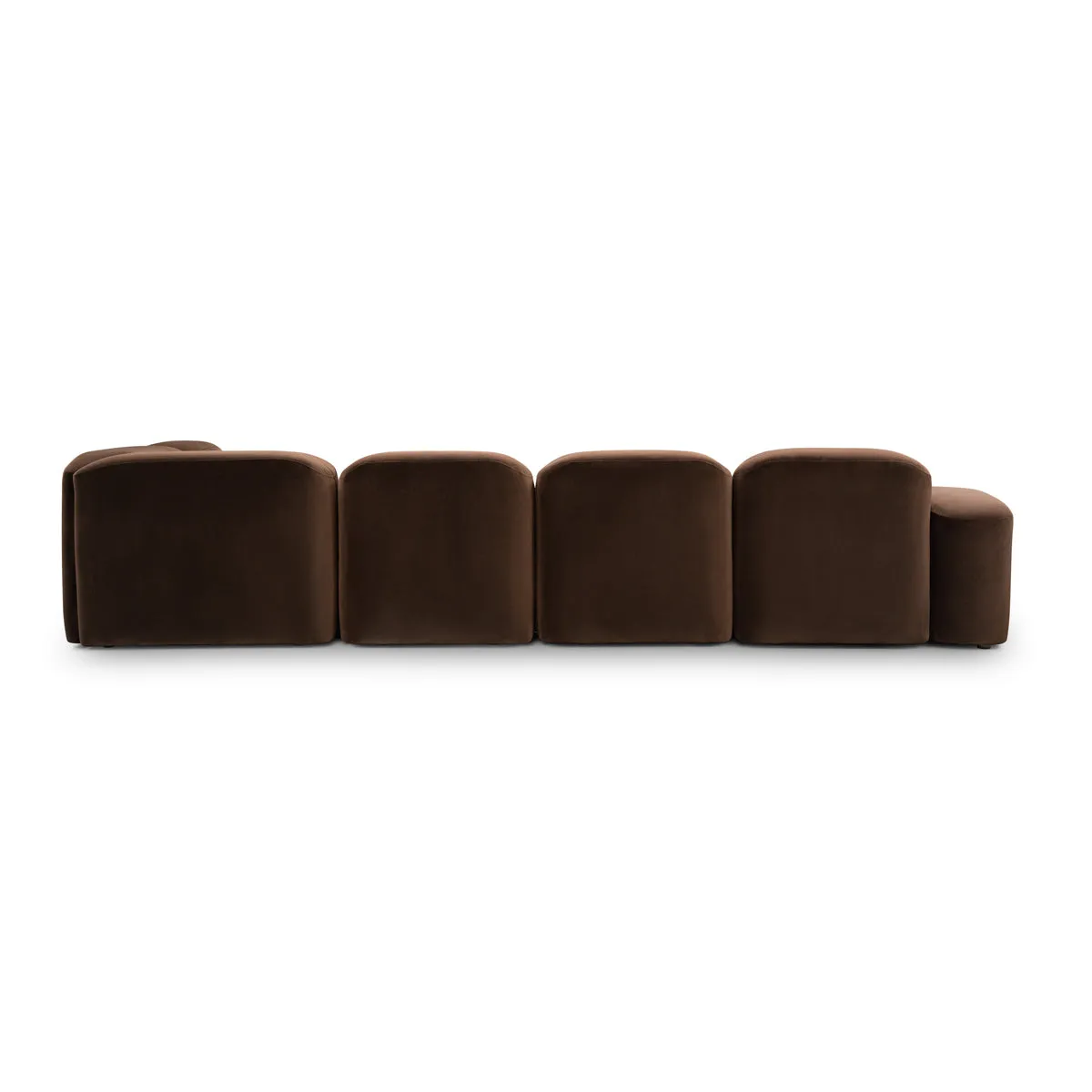 Muse 5 Piece LAF Modular Chaise Sofa (Avalon Piccolo)