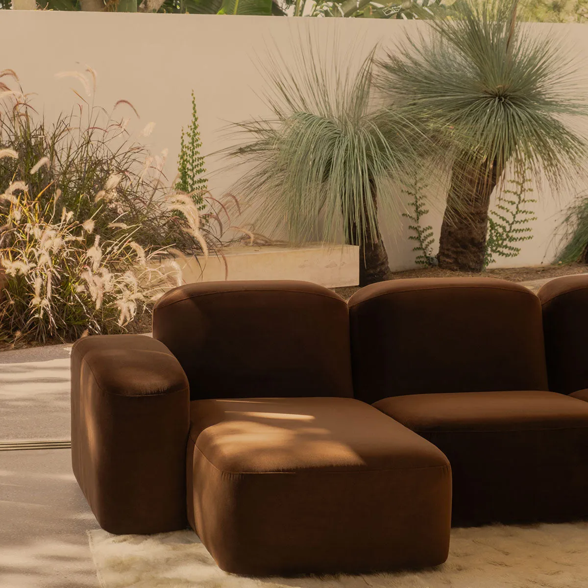 Muse 5 Piece LAF Modular Chaise Sofa (Avalon Piccolo)