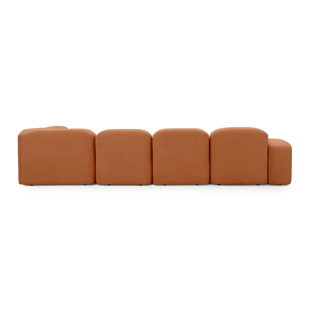 Muse 5 Piece LAF Modular Chaise Sofa (Cabarita Hazel)