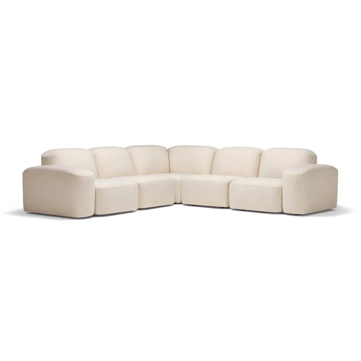 Muse 5 Piece Modular Sofa (Hyams Sable)
