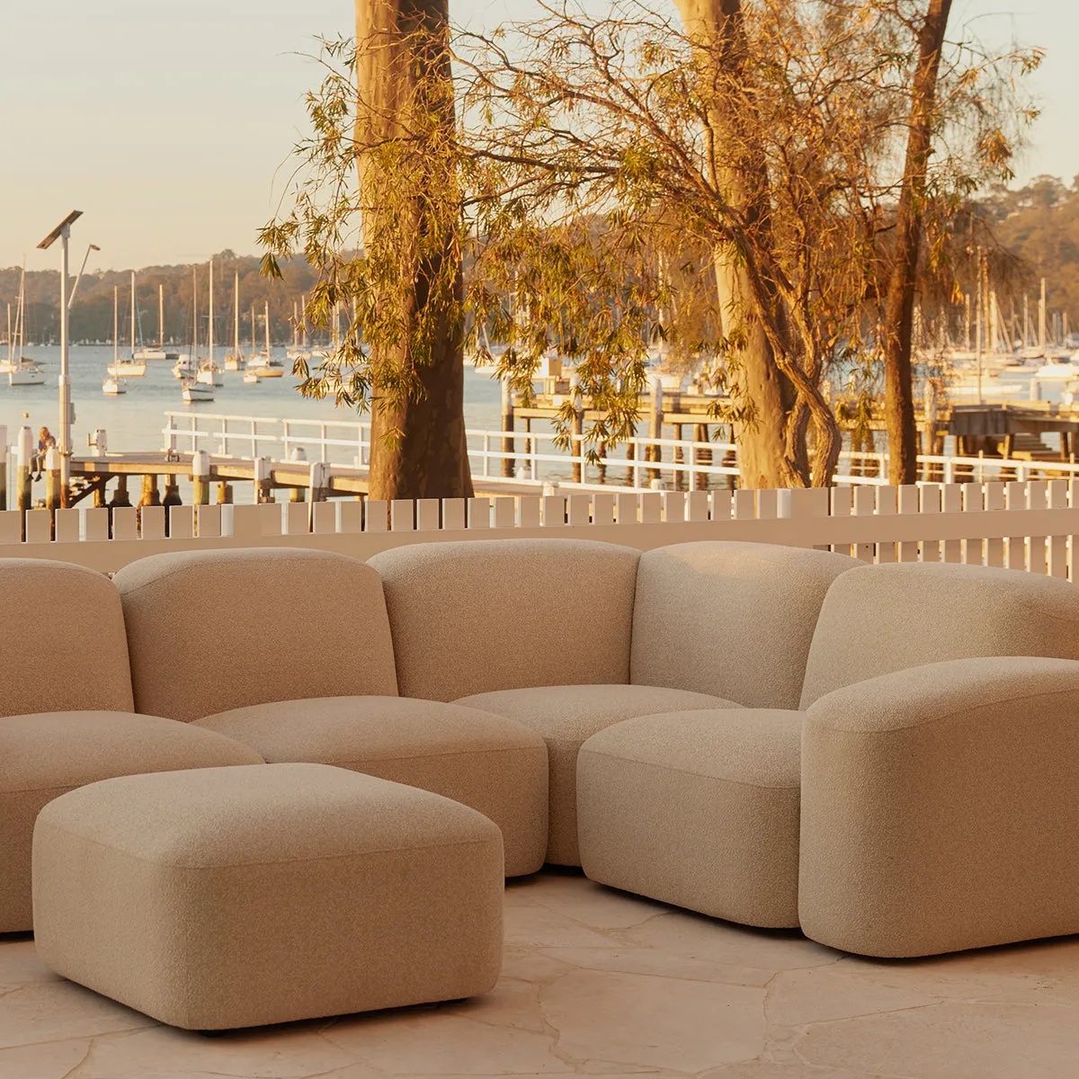 Muse Outdoor Modular 5 Seat Sofa (Collaroy Static)