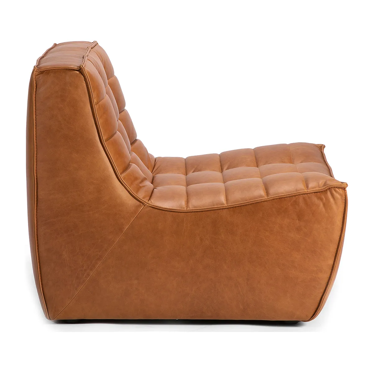 N701 1 Seater Leather Sofa